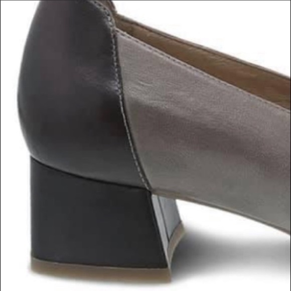 Dansko Preston Stone Burnished Nubuck gray heels - Picture 4 of 13